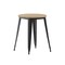 Flash Furniture 23.75 RD Dining Table Brown Poly Top/Black Frame JJ-T14623-60-BRBK-GG - alternate 7